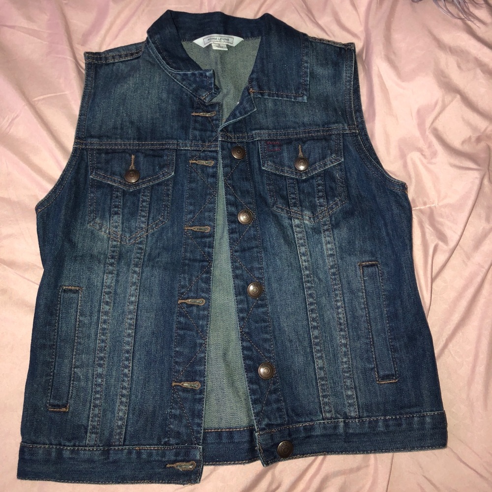 Jean Jacket Vest!